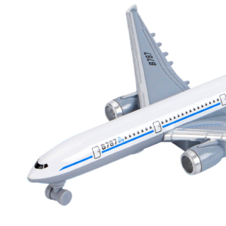 Dopravní letadlo kov/plast 19 cm