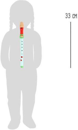 small foot Dřevěná flétna liška