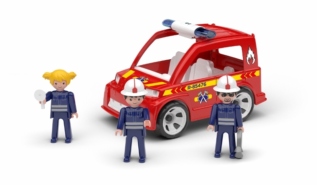 efko Igráček MultiGO Trio Fire - figurky s požárním autem