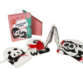 Kontrastní karty Zvířátka - Kvído