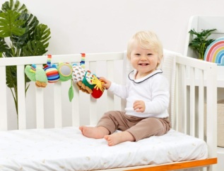 Rainbow Textilní hračka Velmi hladová housenka Activity