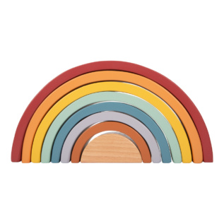 small foot Dřevěné hračky motorická duha Safari