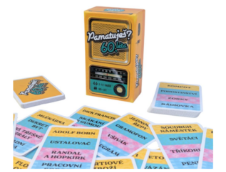 PAMATUJEŠ 60. LÉTA? - vtipná party hra pro 60+