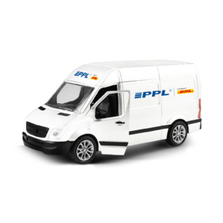 Kovové auto PPL s otevíracími dveřmi 12 cm
