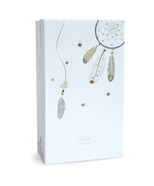 Doudou Dárková sada - plyšová hračka panda 20 cm