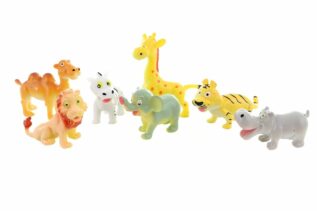 Veselá divoká zvířátka v sáčku