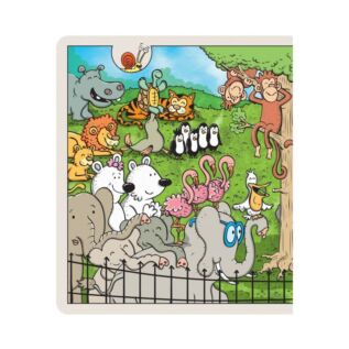 Albi Kniha Zvířátka v ZOO Kouzelné čtení