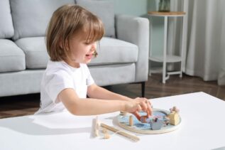 Dřevěné rybaření