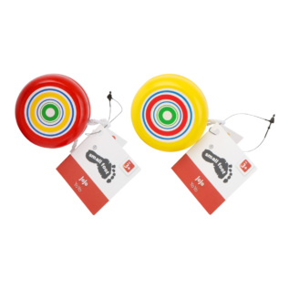 small foot Dřevěné jojo spirála červená 1 ks