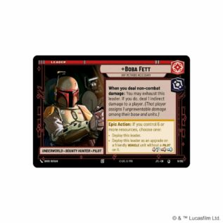Star Wars Unlimited SWU 04: Jump to Lightspeed - Spotlight Deck - Boba Fett