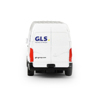 Kovové auto GLS s otevíracími dveřmi 12 cm