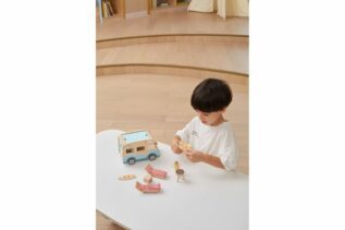 Dřevěné obytné auto