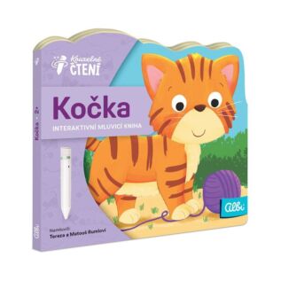 Albi Minikniha s výsekem - Kočka Kouzelné čtení