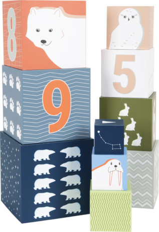 small foot Stohovací kostky Arctic