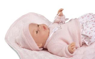 Antonio Juan 14365 BIMBA - mrkací panenka miminko se zvuky - 37 cm