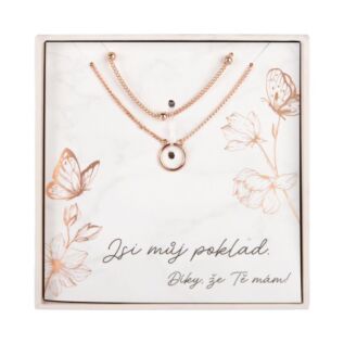 Dvojitý náhrdelník - Jsi můj poklad