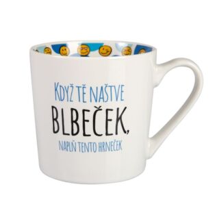 Hrnek s potiskem - Blbeček
