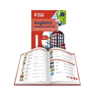 Albi Kniha Anglický obrázkový slovník Kouzelné čtení