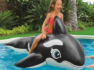 Nafukovací hopsadlo kosatka 193 x 119 cm