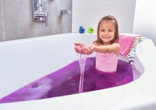 Sliz Glibbi Glitter Slime fialový třpytivý