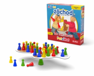 efko Pat a Mat záchod - balanční rodinná hra