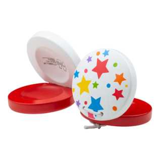 Bigjigs Toys Kastaněty hvězdičky 1 ks modrá