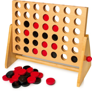 small foot Dřevěné piškvorky 4 v řadě