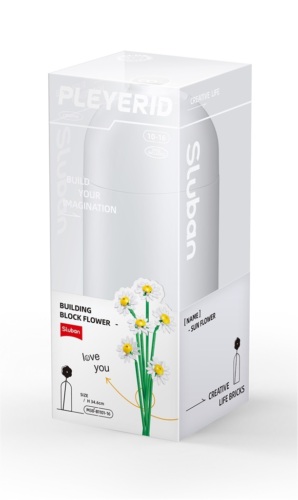 Sluban Flowers M38-B1101-16 Kopretiny ve váze