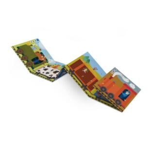 Albi kniha Leporelo Vlakem celým rokem Kouzelné čtení