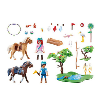Výzva u řeky Playmobil
