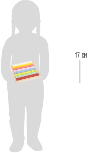 small foot Edukativní tabulka barevná zlomky