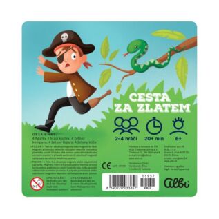 Magnetická hra na cesty - Cesta za zlatem