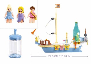 Sluban Girls Dream Cesta za pokladem M38-B1173 Loď pro lovce pokladů