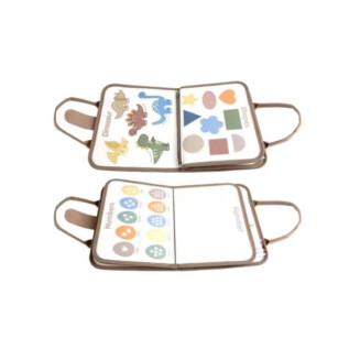 2Kids Toys Senzorická busy kniha Dinosauři 1