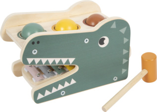 small foot Xylofon a zatloukačka 2 v1 Safari