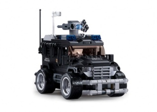 Sluban Policejní terénní vozidlo Tiger na dálkové ovládání M38-B1156