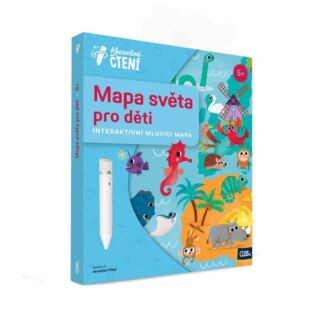 Albi kniha Mapa světa pro děti Kouzelné čtení