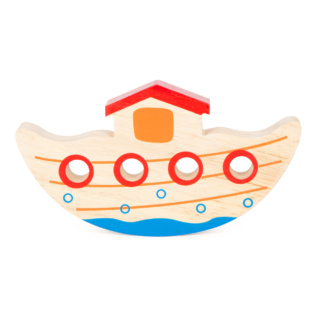 small foot Dřevěná motorická hra balancující archa