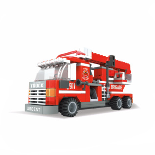 Kompatibilní stavebnice BLOXO hasiči set 636 ks