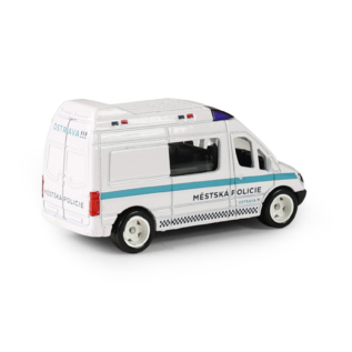 Kovové auto Městská policie Ostrava 7 cm