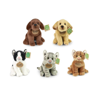 Displej exkluzivní plyš psi a kočky ECO-FRIENDLY