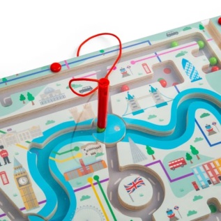 Bigjigs Toys Magnetické bludiště Londýn