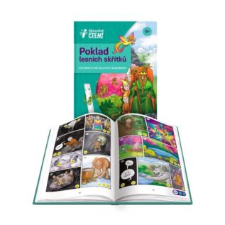 Albi kniha Poklad lesních skřítků - Gamebook Kouzelné čtení