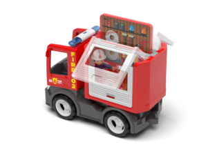 ECO MultiGO Fire set - figurky Igráčků hasičů s auty