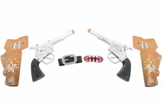 Sada kovbojských pistolí