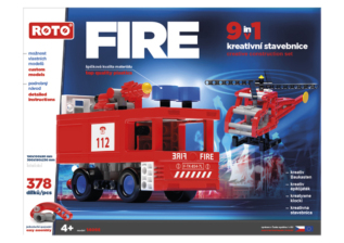 efko ROTO 9v1 Fire - Hasiči, česká stavebnice