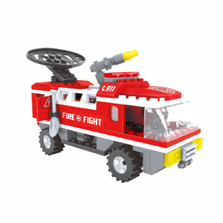 Kompatibilní stavebnice BLOXO hasiči stanice 260 ks