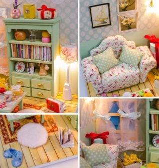 2Kids Toys miniatura domečku Rodinná síň