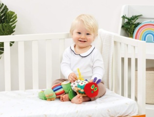 Rainbow Textilní hračka Velmi hladová housenka Activity