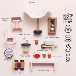 Le Toy Van Domeček pro panenky Zimní zahrada